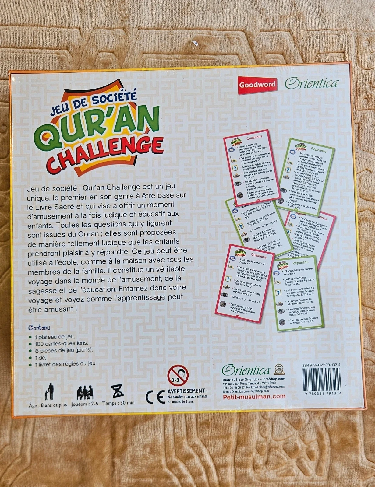 Jogo de tabuleiro qu'ran challenge – photo 2